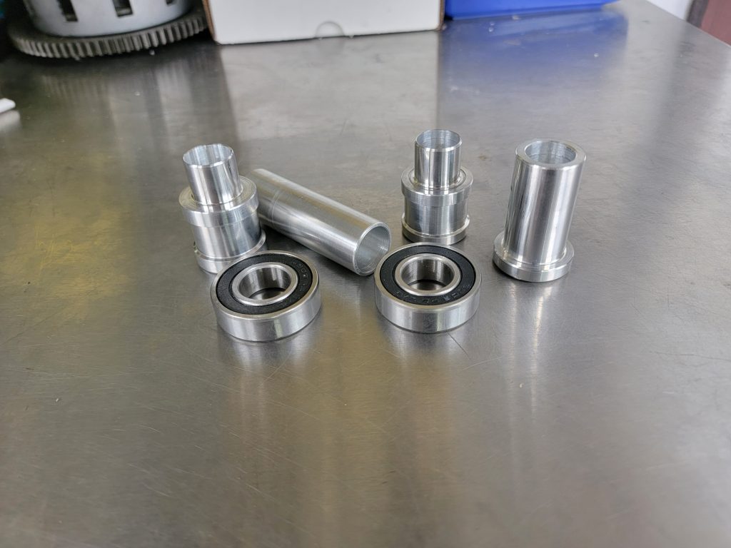 Front Wheel Captive Spacers – 1999-2002 SV650