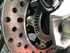 RS660 Titanium Rear Rotor Bolts