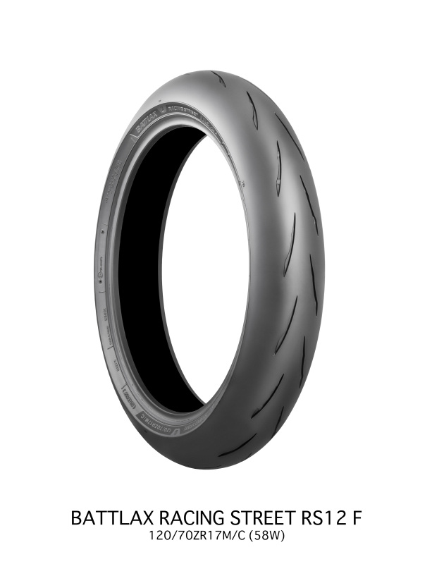 Bridgestone Battlax Racing Street RS12 Front - 120/70ZR17