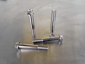 M10 x 70 Titanium Pre-Drilled Caliper Bolts - Suzuki / Yamaha