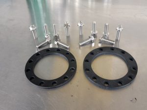5mm Rotor Spacers for Ducati / Aprilia 6 Bolt Rotors
