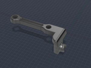 SV650 Steering Damper Mount